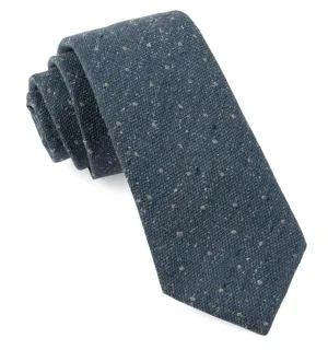 Slate Blue Redwood Dot Tie