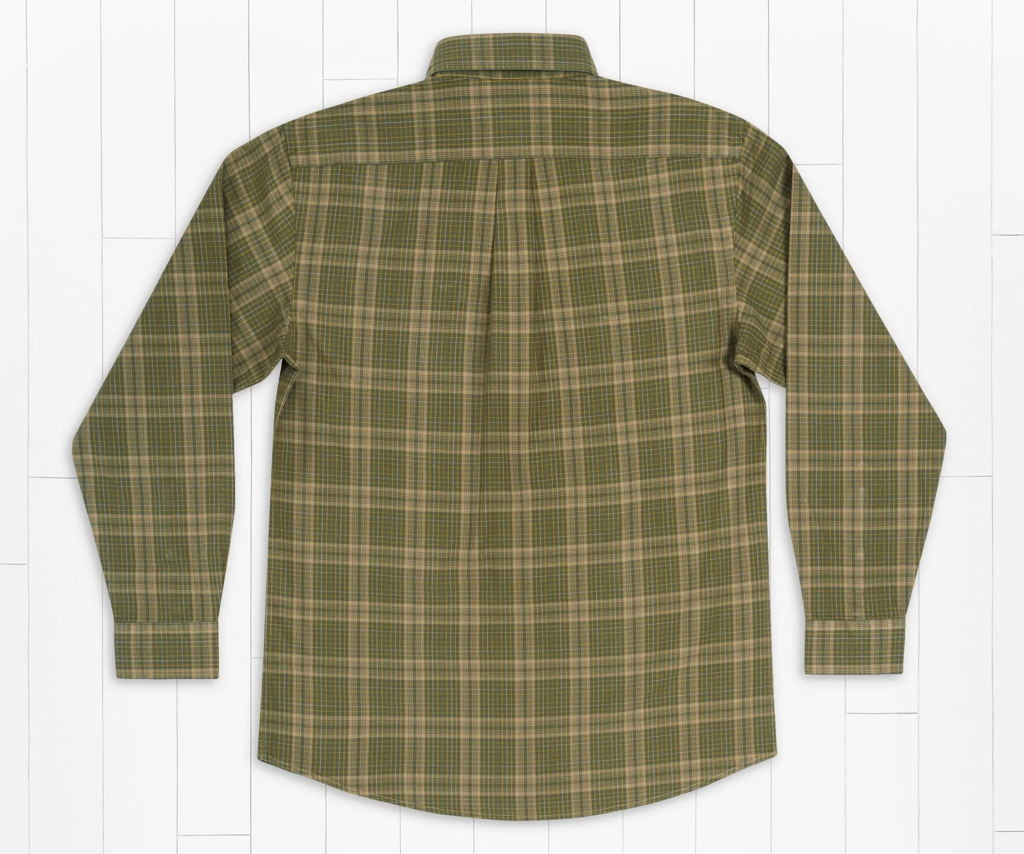 Southern Marsh Verret Washed Check Dress Shirt