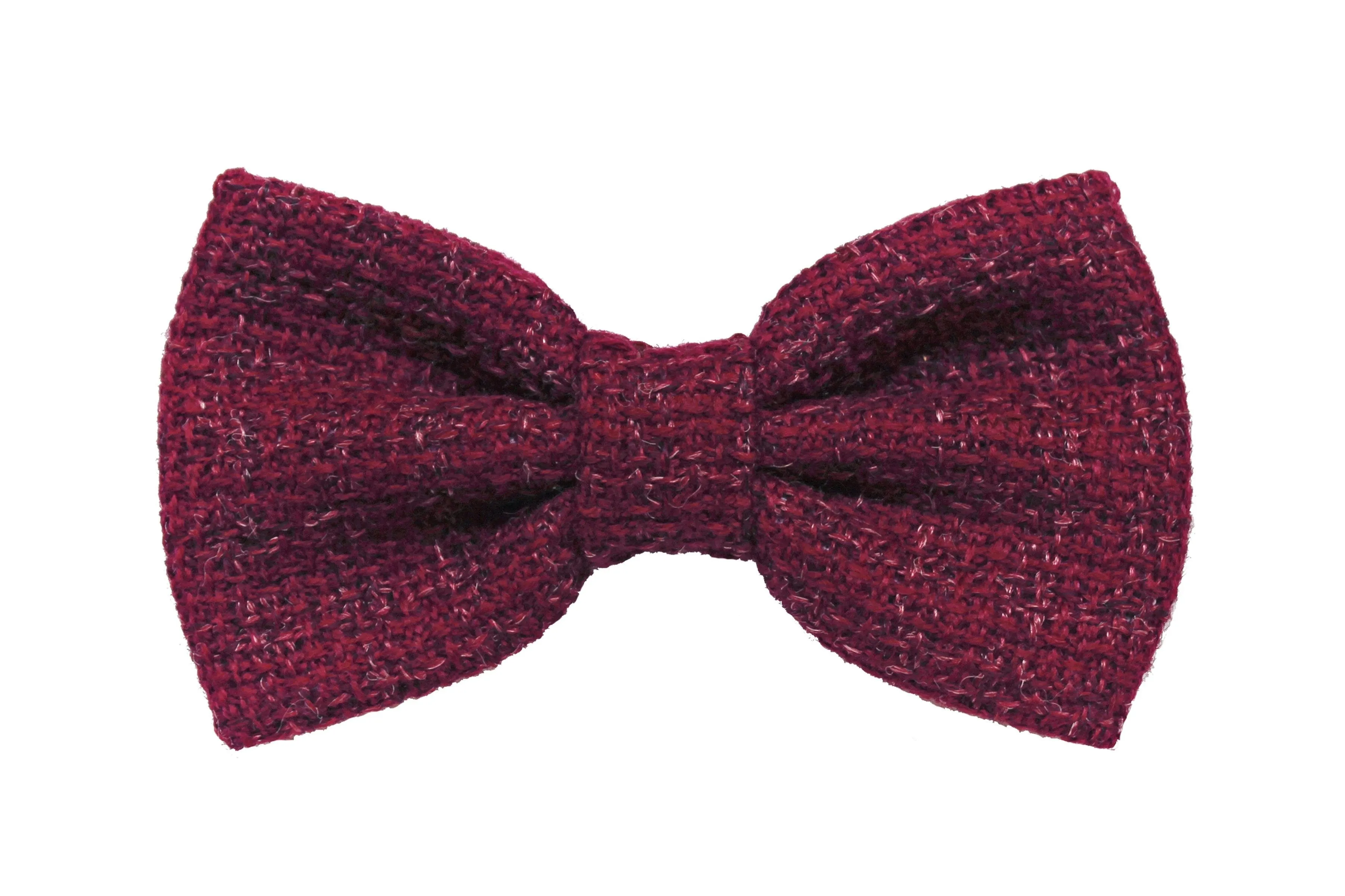 Special Red Crochet Bow tie