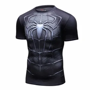 SPIDERMAN (Black) Gym T-Shirt