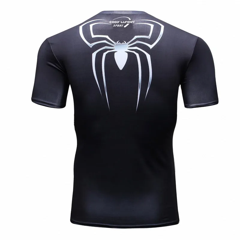 SPIDERMAN (Black) Gym T-Shirt