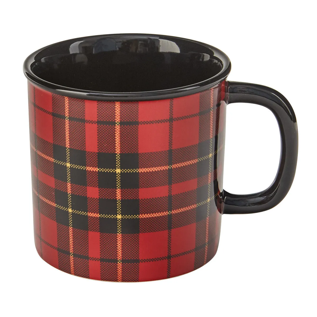 Sportsman Plaid Mug (Set of 4)