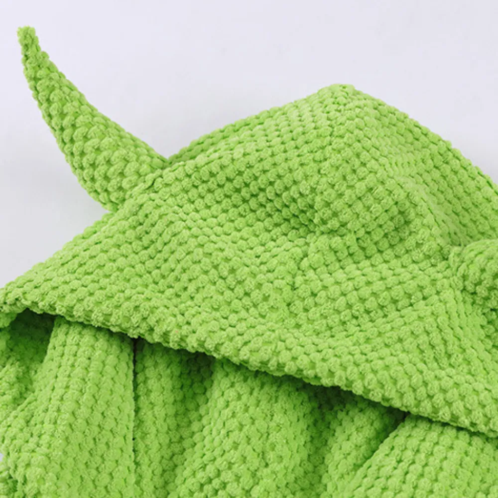 Street Little Devil Horn Solid Color Hoodie