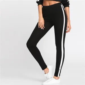 Striped Leggings