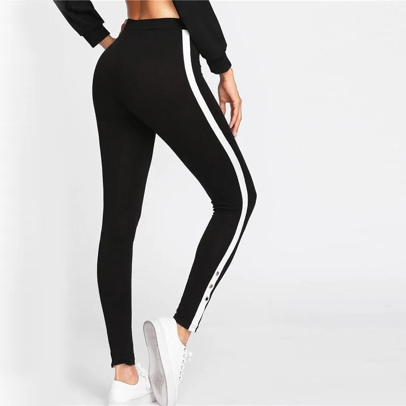 Striped Leggings