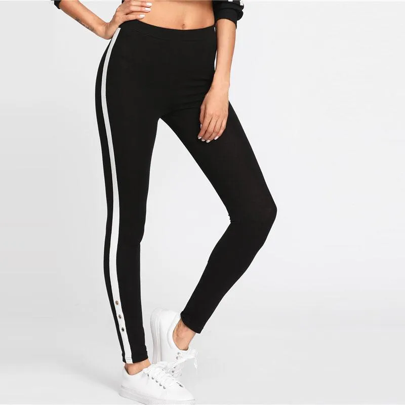 Striped Leggings