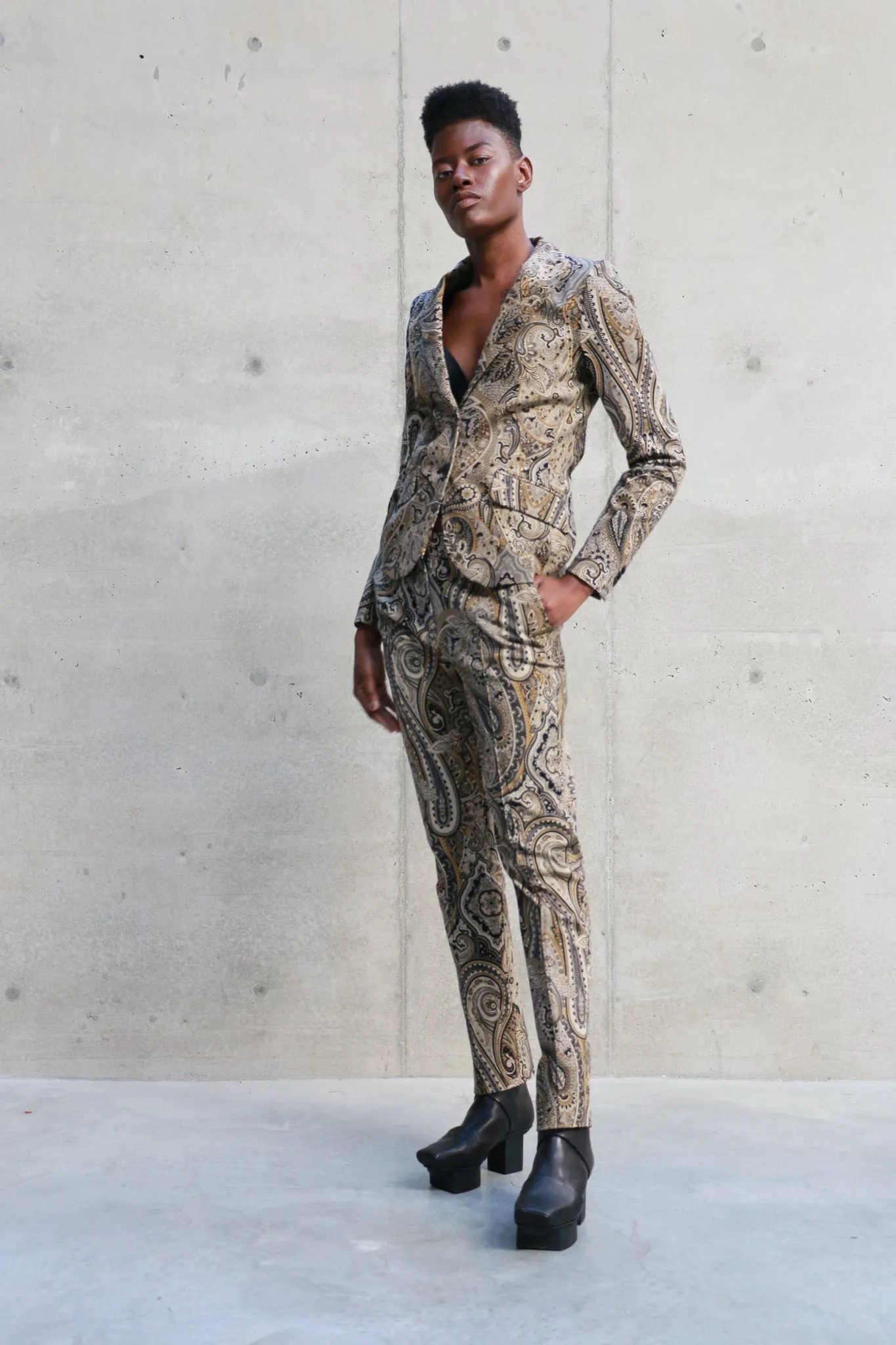 Summum Paisley Fantasy Blazer