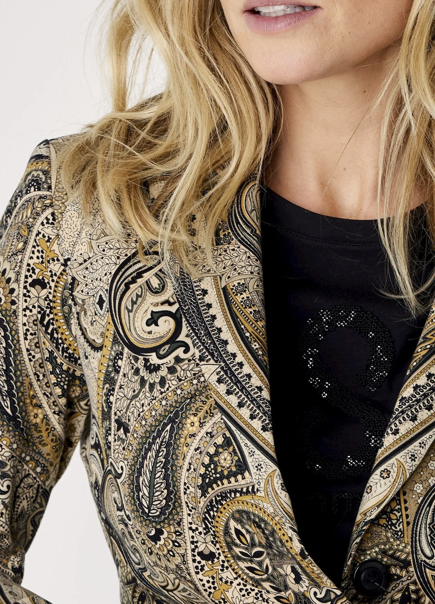 Summum Paisley Fantasy Blazer
