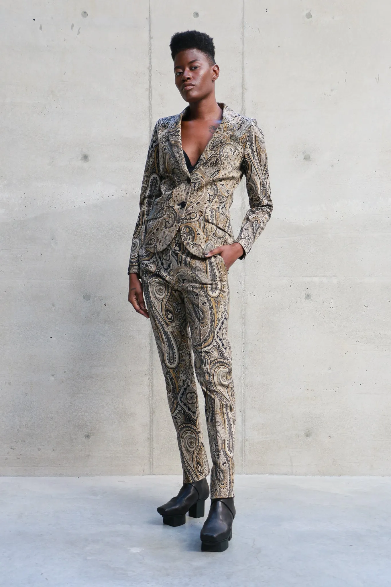 Summum Paisley Fantasy Blazer