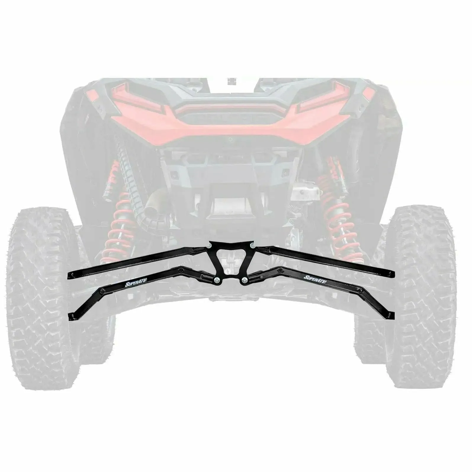 SuperATV Polaris RZR XP Turbo S Boxed High Clearance Radius Arms