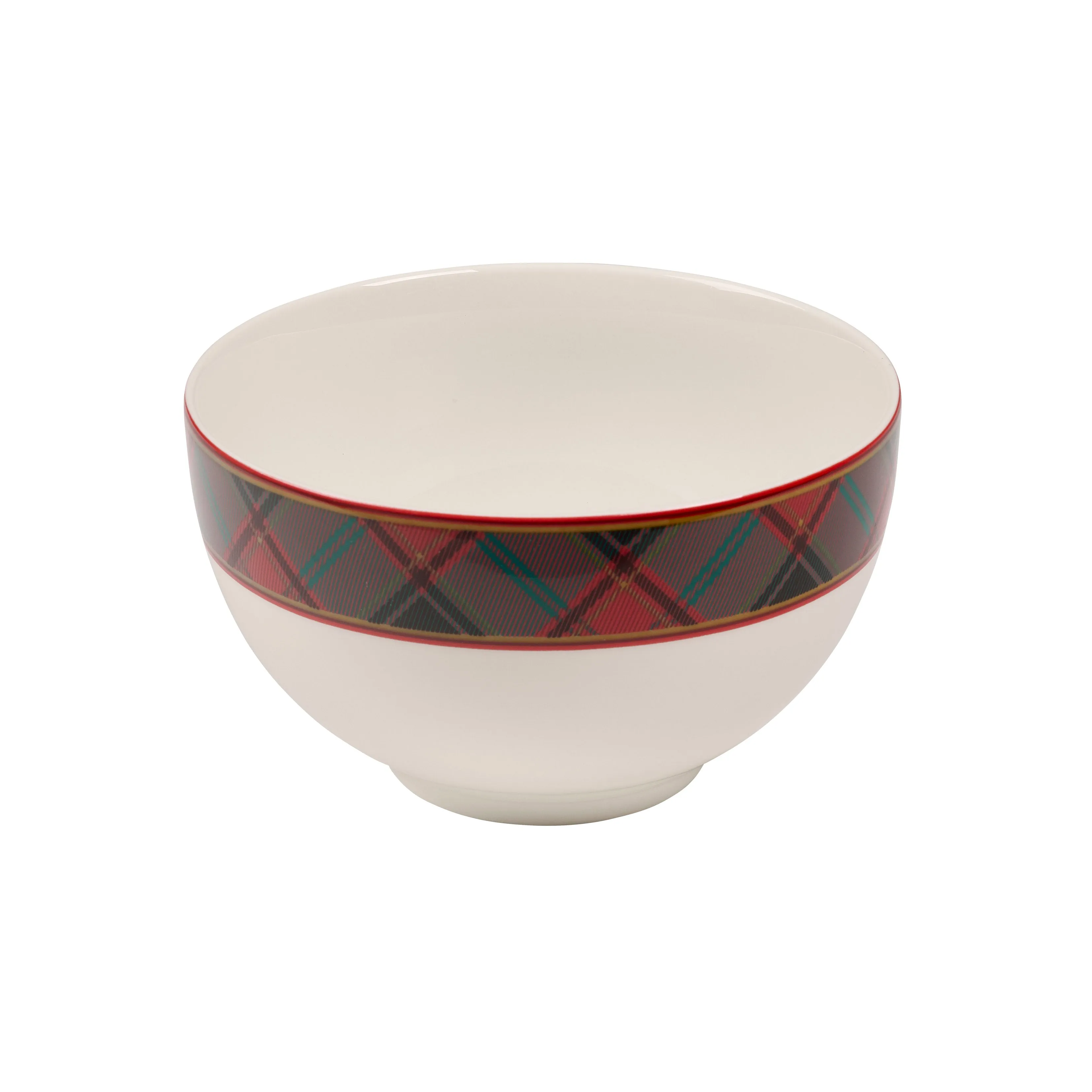 Tartan Rice Bowl 6 inch