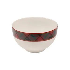 Tartan Rice Bowl 6 inch