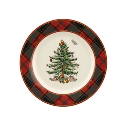Tartan Salad Plate 7.75 inch