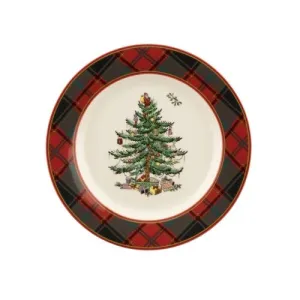 Tartan Salad Plate 7.75 inch