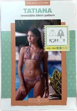 Tatiana Reversible Bikini Pattern -- Sirena Patterns