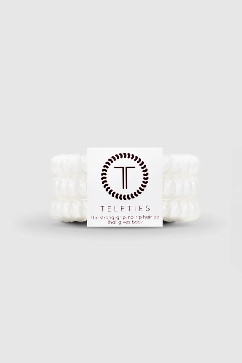 Teleties Small Bands Pack in Coconut White | TT-S-006