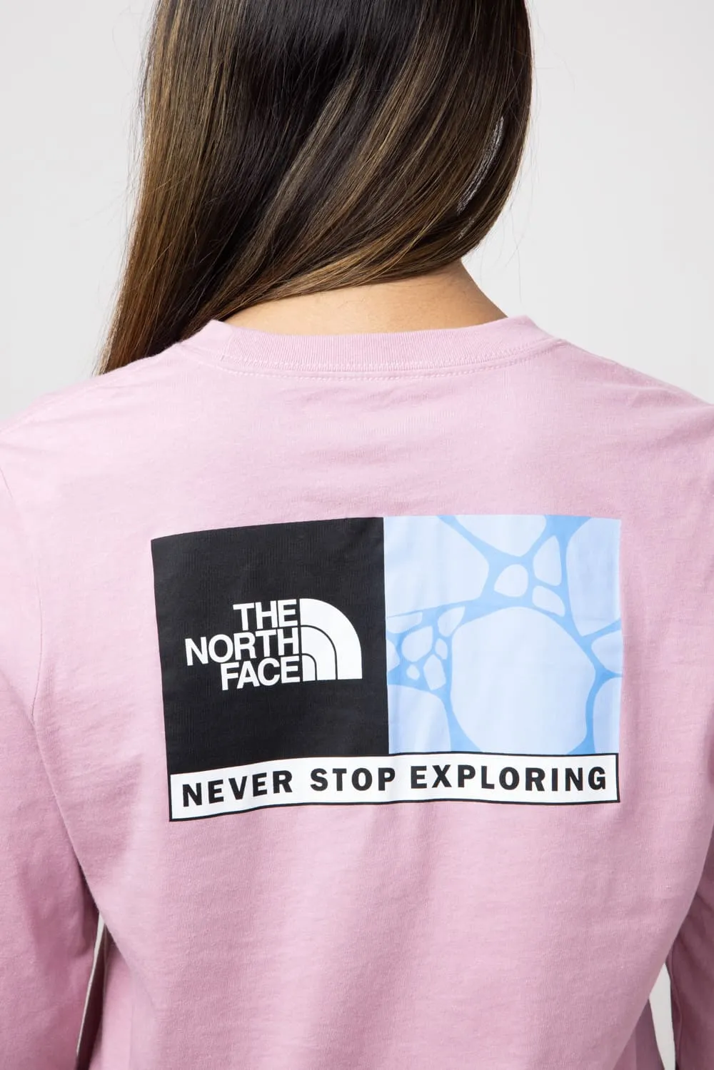 The North Face Suspended Long Sleeve T-Shirt for Women in Mauve | NF0A8B08-1MI