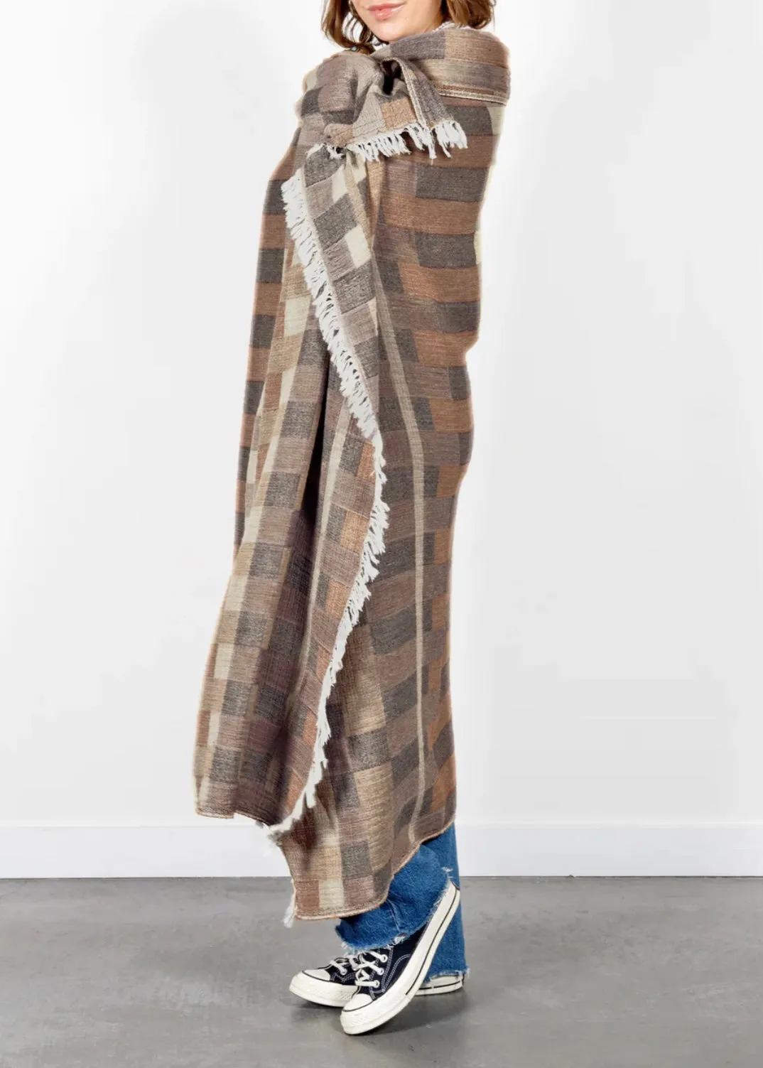 The Xander Muslin Throw