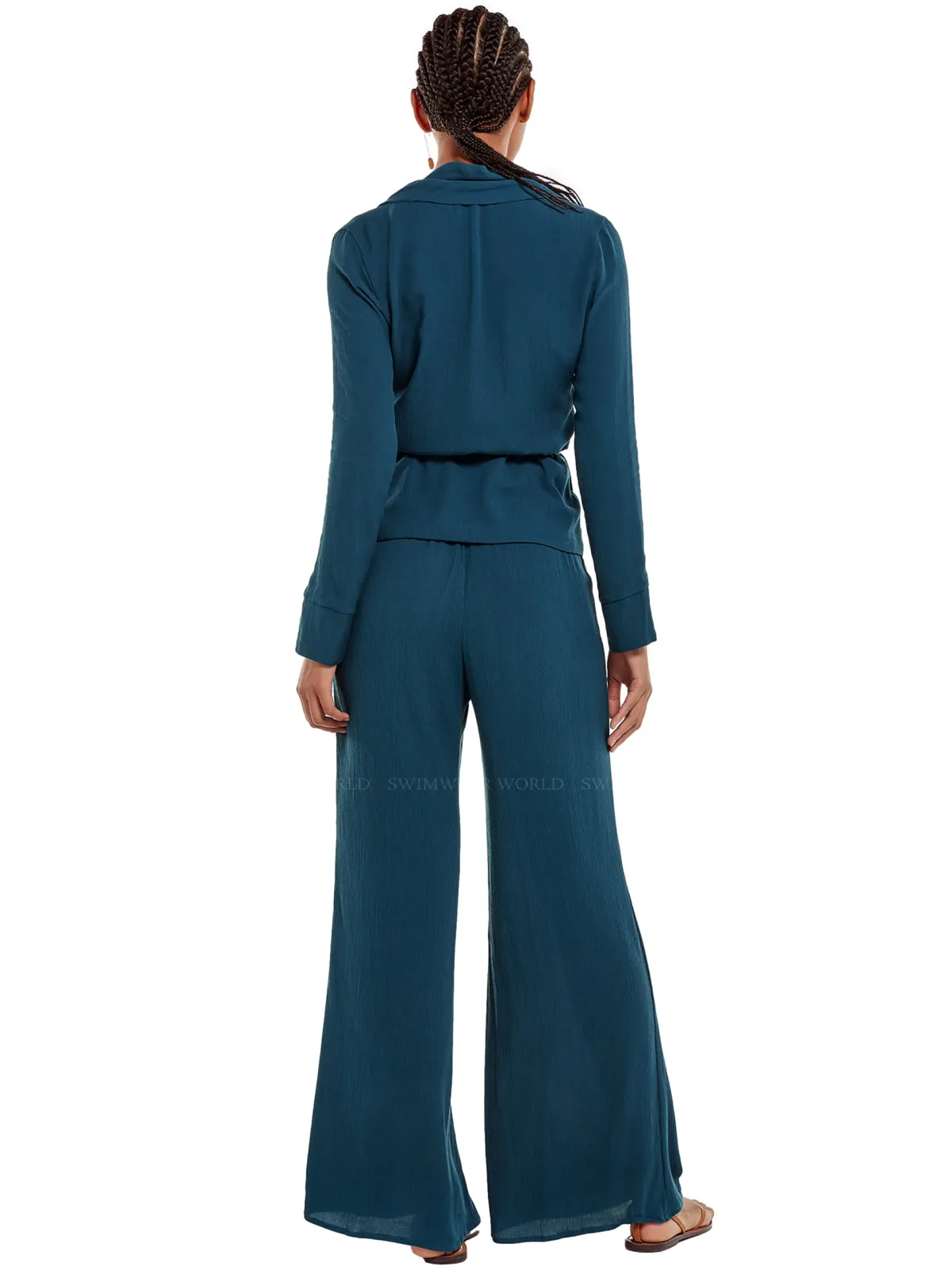 Tissa Long Sleeve Blouse-Daniela Pants ::RET
