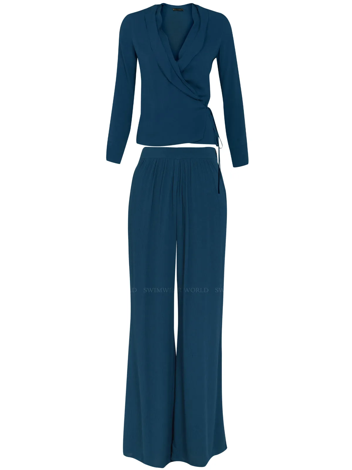 Tissa Long Sleeve Blouse-Daniela Pants ::RET