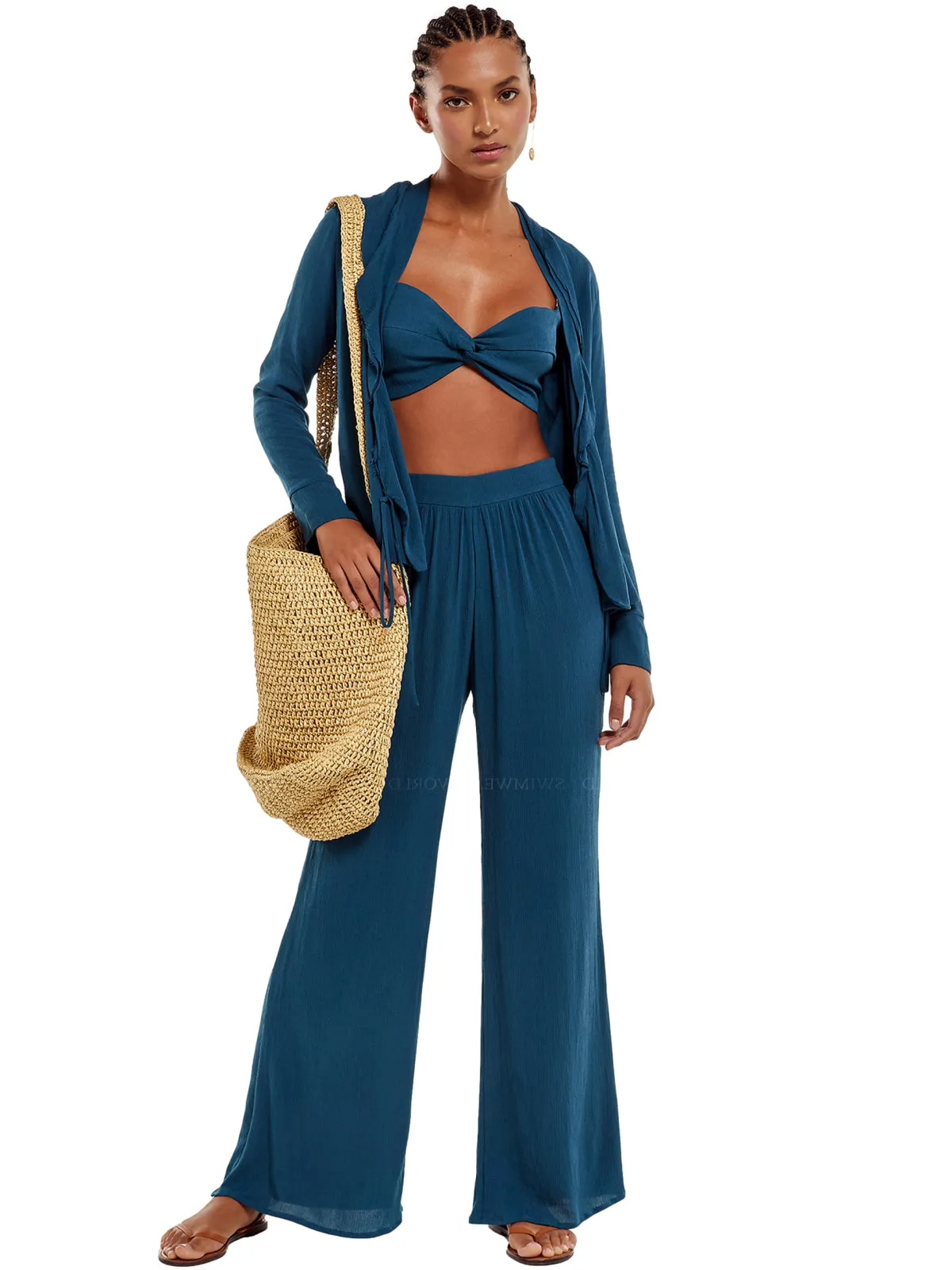 Tissa Long Sleeve Blouse-Daniela Pants ::RET