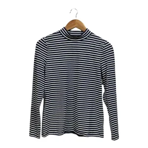 Top Long Sleeve By Tommy Hilfiger In Striped Pattern, Size: M