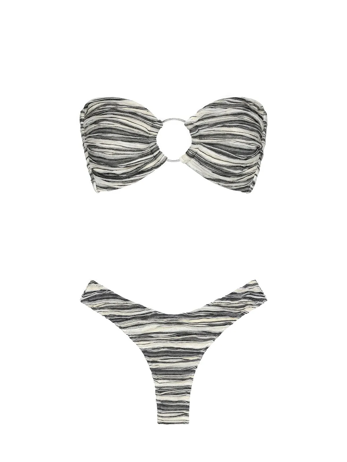 Tori Ties Bandeau-Lulu Bikini
