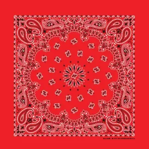 Traditional Paisley Bandanas in 24 Colors