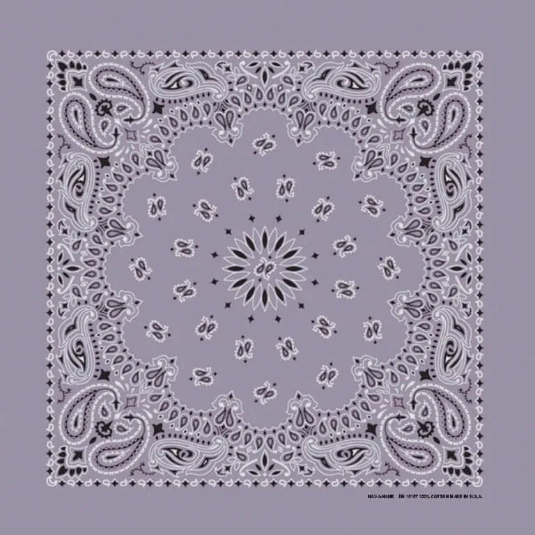Traditional Paisley Bandanas in 24 Colors