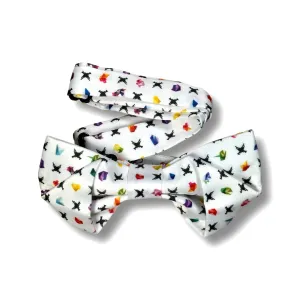 Trumpets Ribbon Bow Tie