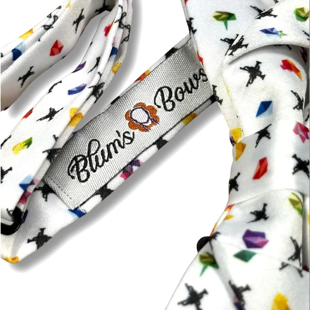 Trumpets Ribbon Bow Tie