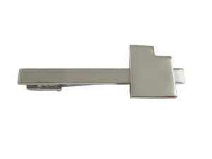 Utah State Map Shape Square Tie Clip