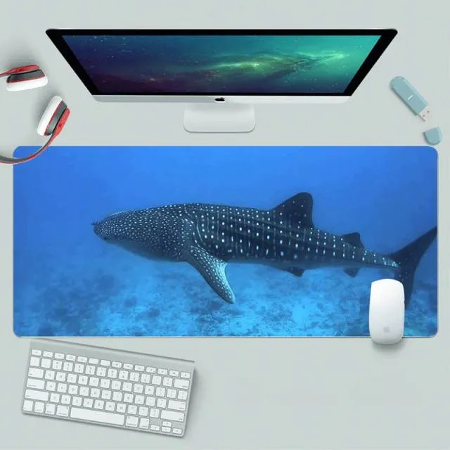 Whale shark mouse pads - various designs