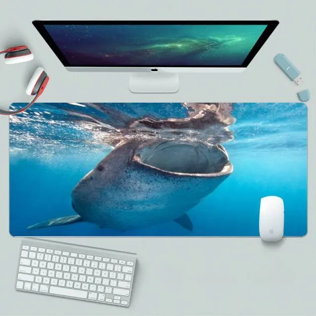 Whale shark mouse pads - various designs
