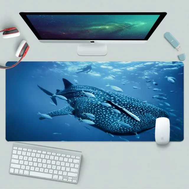 Whale shark mouse pads - various designs