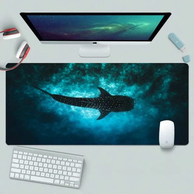Whale shark mouse pads - various designs