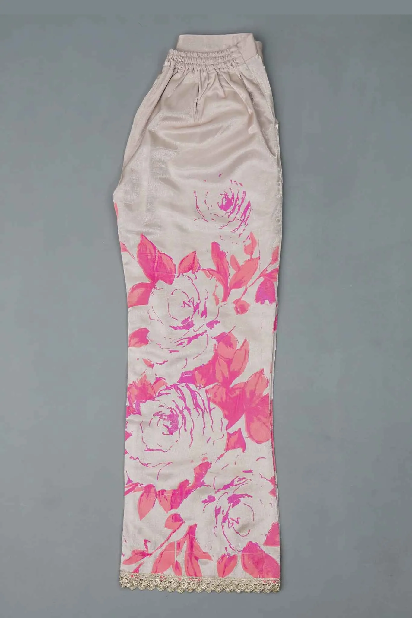 Womens Silk Lace Bottom