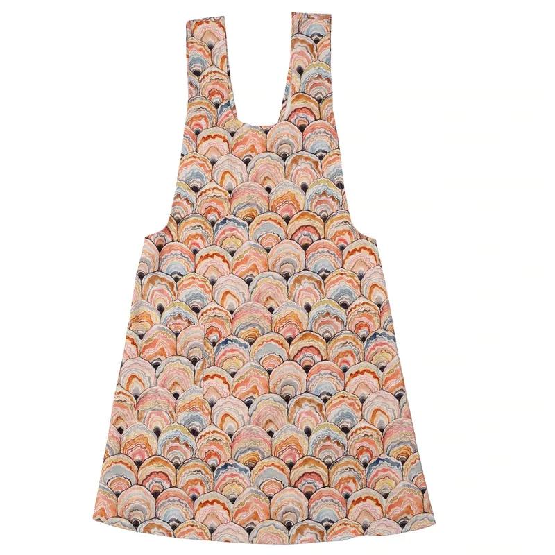 Woodland Oyster Cotton Pinafore Apron