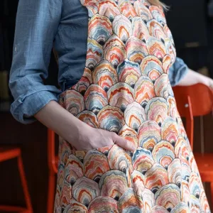 Woodland Oyster Cotton Pinafore Apron