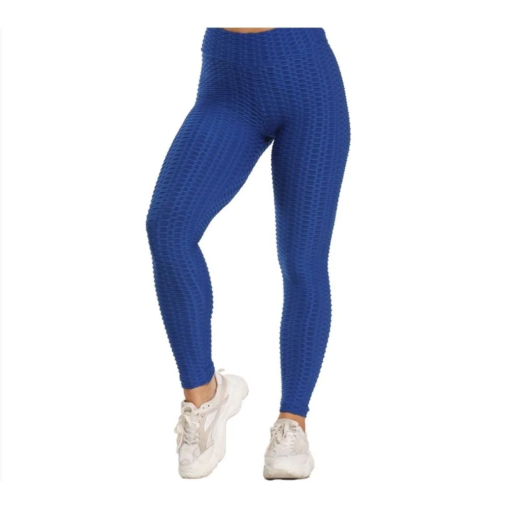 Work It Leggings - Blue-Dark