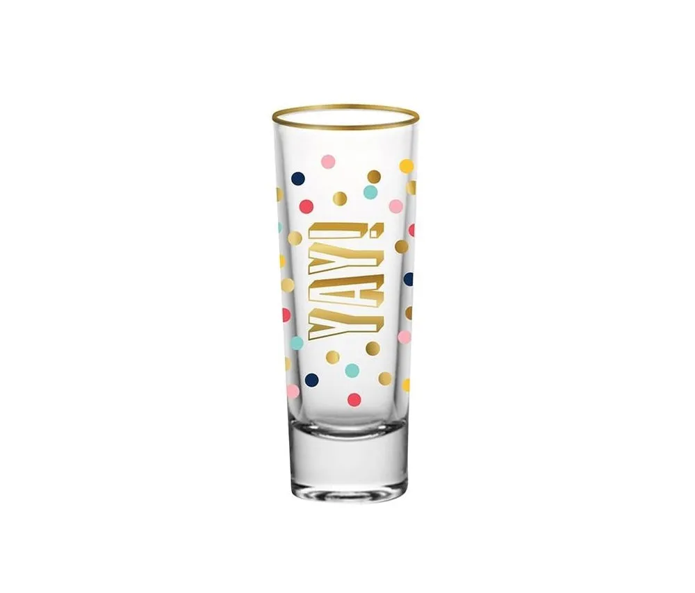 YAY BOOM CHEERS Shot Glass