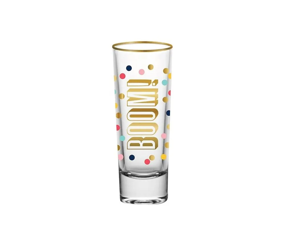 YAY BOOM CHEERS Shot Glass