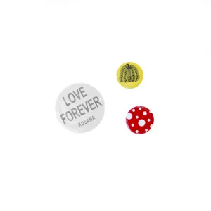 Yayoi Kusama Button