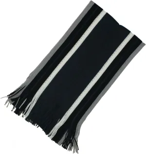 ZUZIFY Men's Striped Long Knit Winter Scarf. ZUZ0012